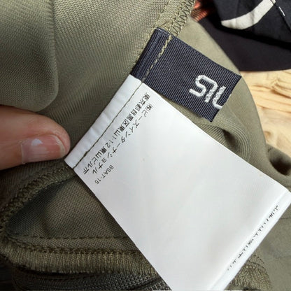 SILAS / japanese green culotte jumpsuit / free size (3925638965402680784)