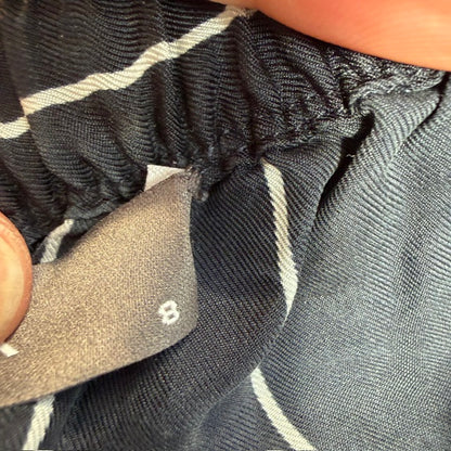 JAC + JACK /  Striped Silk Lounge pants / s (3925638980123709442)