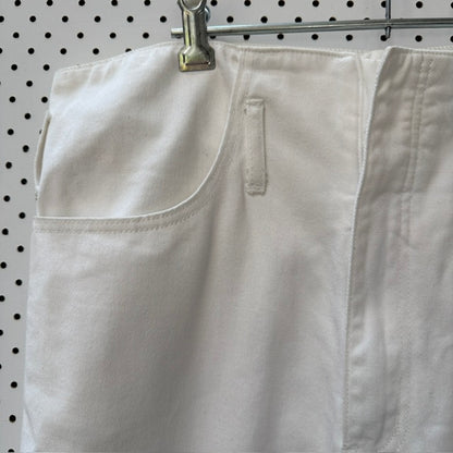 CAMILLA + MARC / White Paper Bag Denim Jeans / s (3925639001208583853)