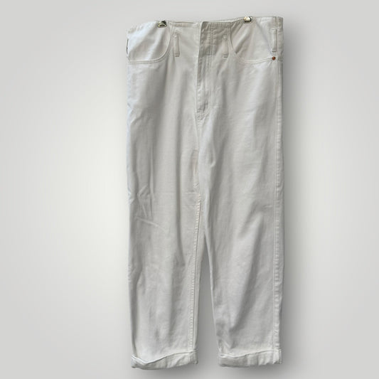 CAMILLA + MARC / White Paper Bag Denim Jeans / s (3925639674256168720)