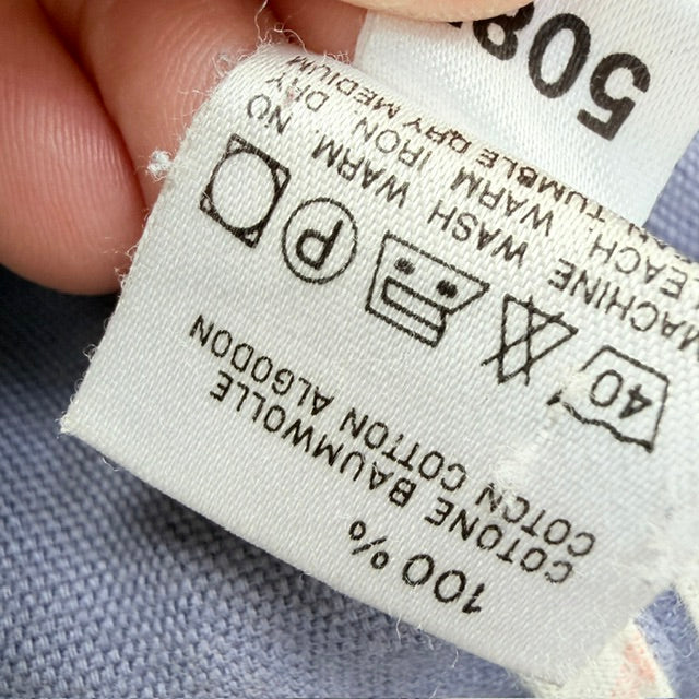SISLEY / lavender linen jacket / made in italy / m (3925725395249084569)