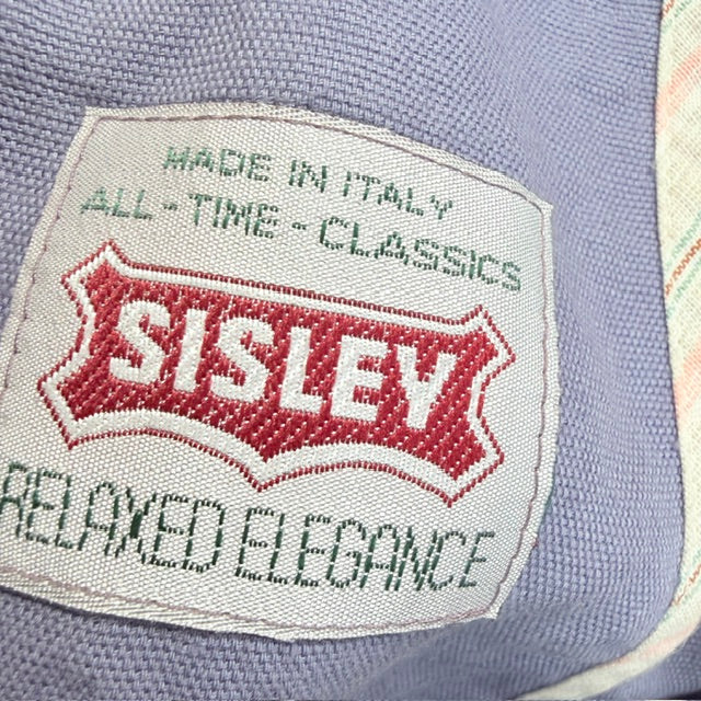 SISLEY / lavender linen jacket / made in italy / m (3925725400830861370)