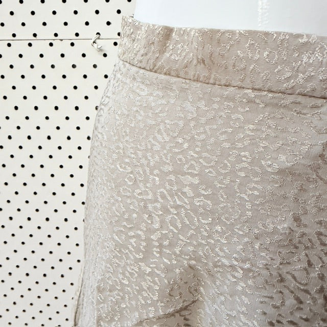 TOPSHOP / champagne textured midi skirt / 8 (3925731678770858870)