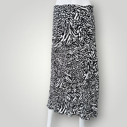 animal print / midi skirt / s (3925731919316864686)