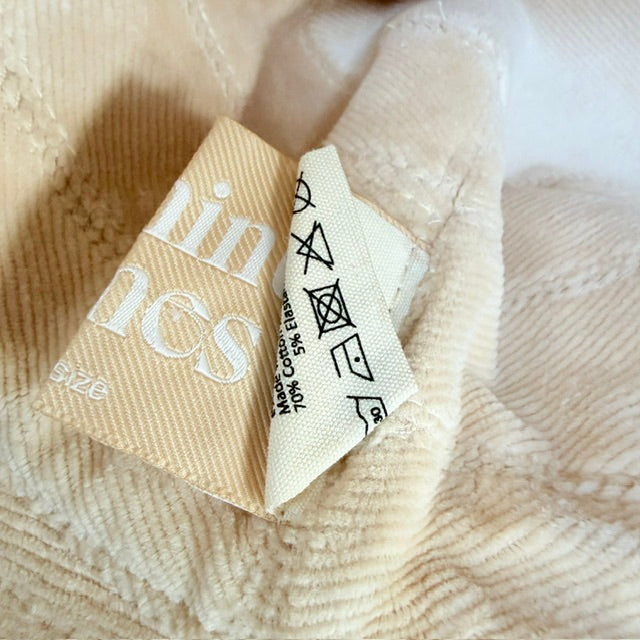 ARAMINTA JAMES / cream corduroy bucket hat / one size (3926139878407606324)