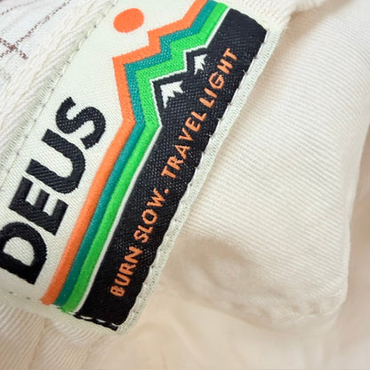 DEUS EX MACHINA / cream plaid 'Levitate Bucket' hat / one size (3926139893985334696)