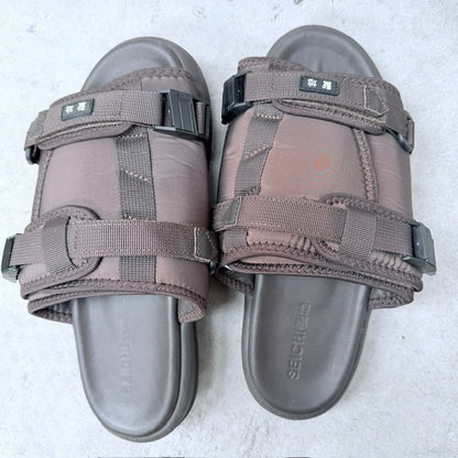 japanese / SEICHI / brown technical utility strap sandals / brown / 44 (3926156012858293692)