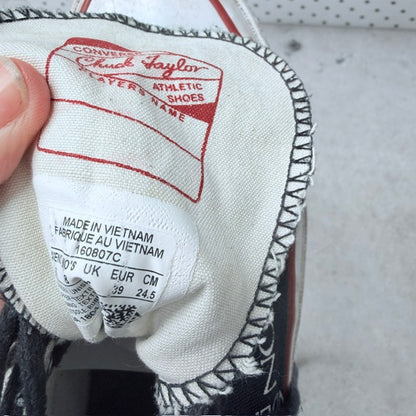 jw anderson x converse / chuck 70 grid high top sneakers / 39 (3926156099336204073)