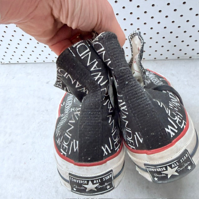 jw anderson x converse / chuck 70 grid high top sneakers / 39 (3926156110405714404)