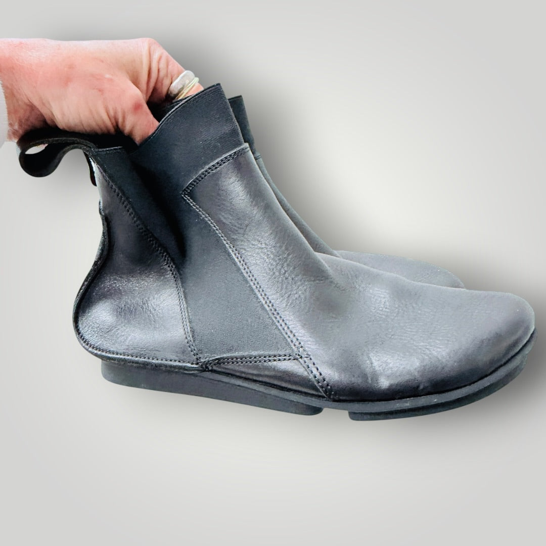 TRIPPEN / moment / leather ankle boots / 38 (3926156208501035861)