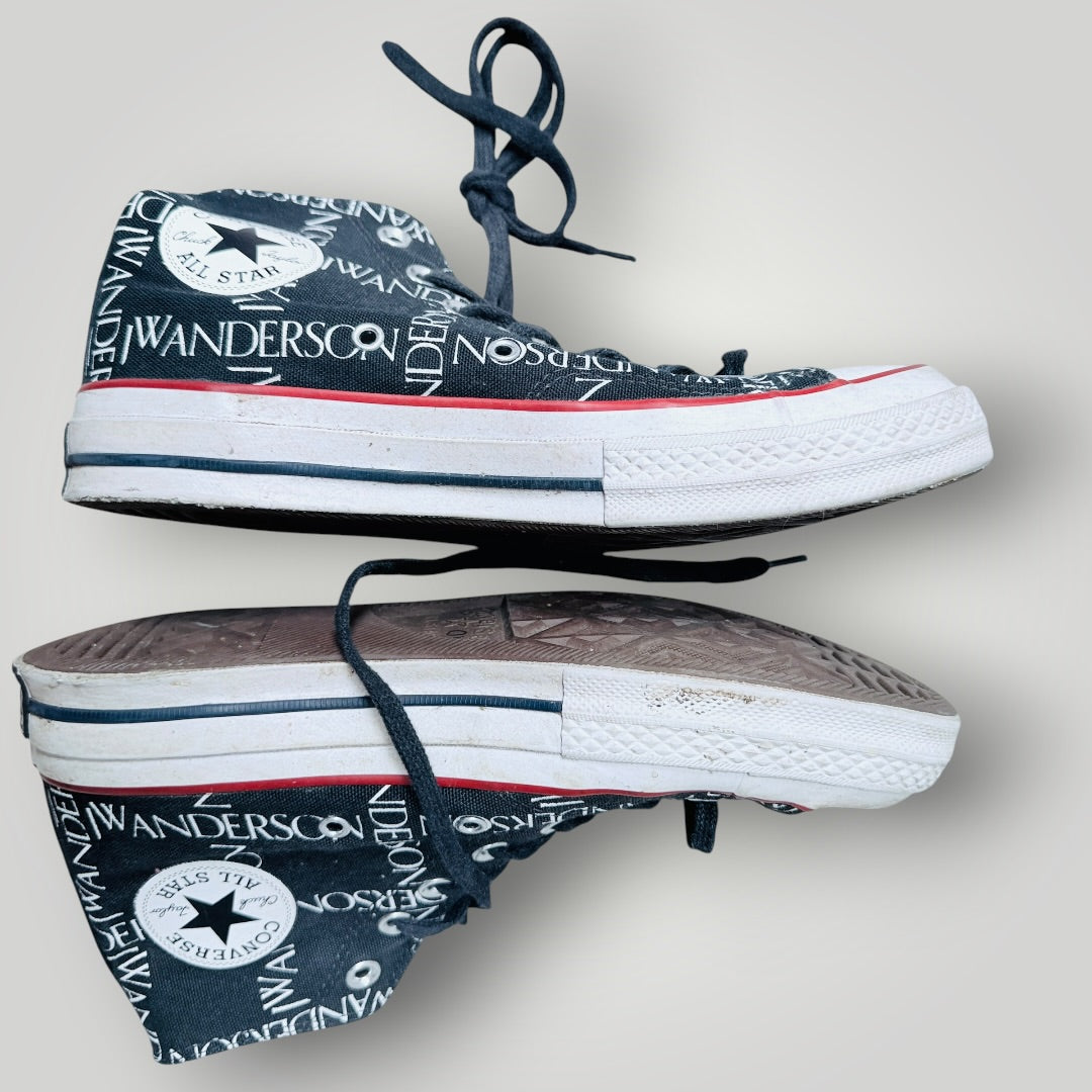 jw anderson x converse / chuck 70 grid high top sneakers / 39 (3926156237785481897)