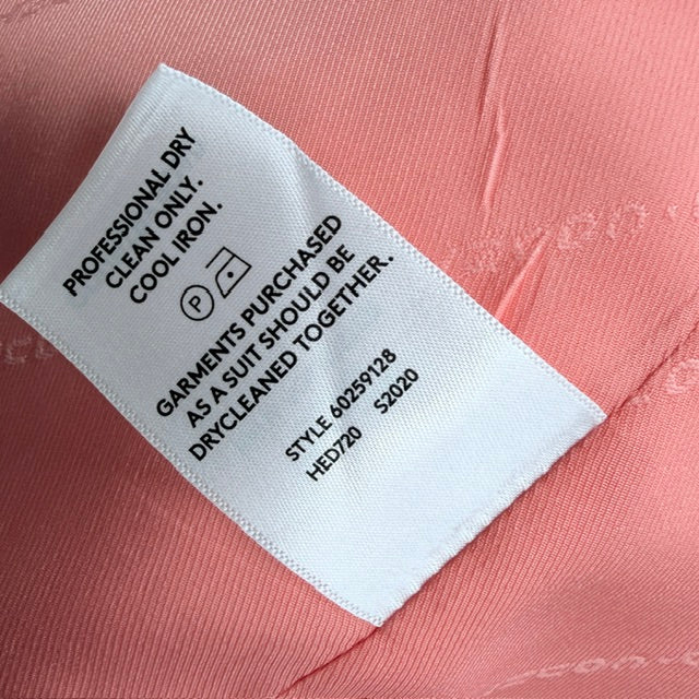 COUNTRY ROAD / vibrant coral-pink linen tailored blazer / 10 (3926225528269644798)