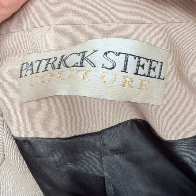 1990s nz vintage / PATRICK STEEL COUTURE / gold metallic blazer / m (3926225584341801997)