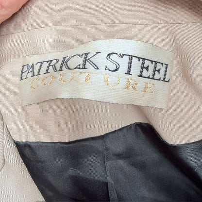 1990s nz vintage / PATRICK STEEL COUTURE / gold metallic blazer / m (3926225584341801997)