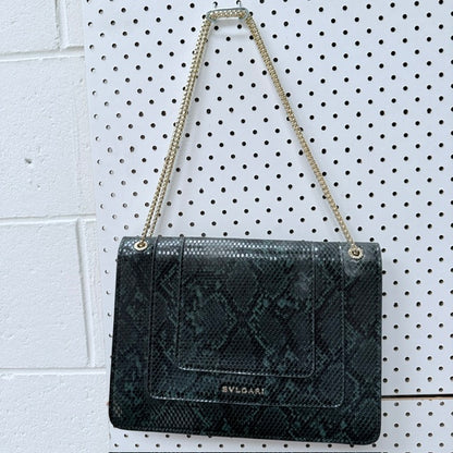 BVLGARI / Serpenti Forever / karung shoulder bag / green (3926225640122253711)