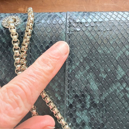 BVLGARI / Serpenti Forever / karung shoulder bag / green (3926241371331820922)