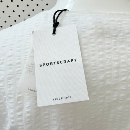 SPORTSCRAFT / "Alyse Textured Dress" in white / 10 (3926309037217172478)