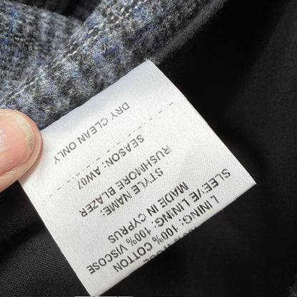 ALL SAINTS / grey wool "Rushmore Blazer" / XL (3926417267668196269)