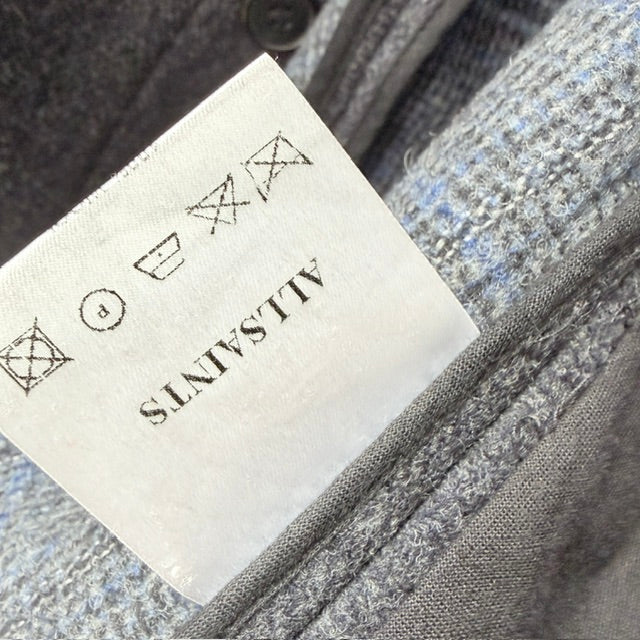 ALL SAINTS / grey wool "Rushmore Blazer" / XL (3926417270071263263)