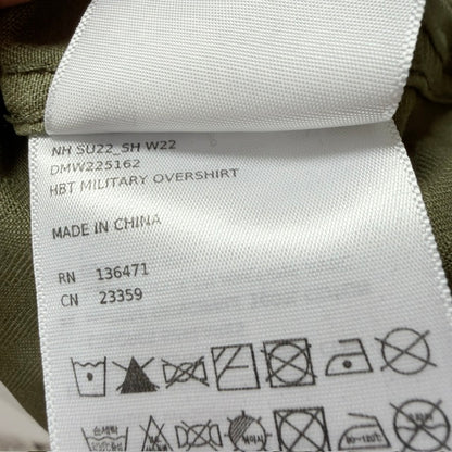 DEUS EX MACHINA / olive green "HBT Military Overshirt" / XXL (3926417292288930898)