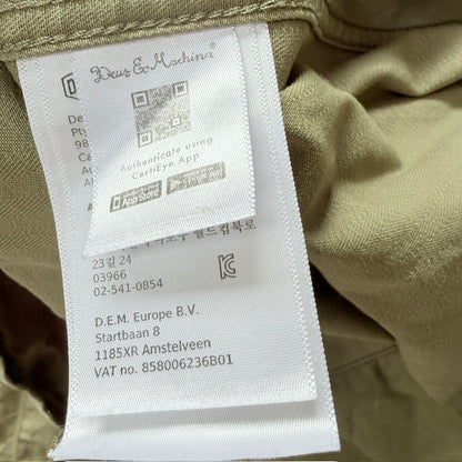 DEUS EX MACHINA / olive green "HBT Military Overshirt" / XXL (3926417294079806459)
