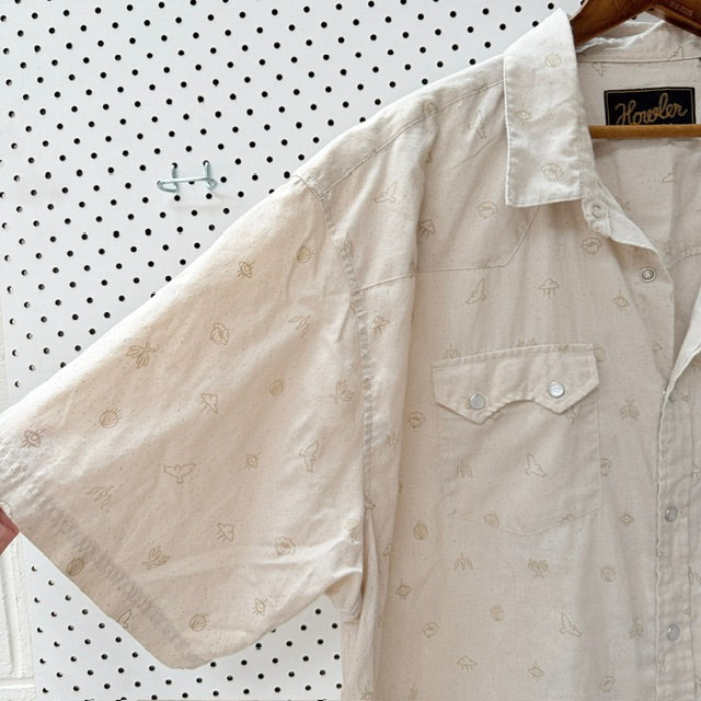 HOWLER BROS / western style domed short sleeved shirt / XXL (3926417311810635268)