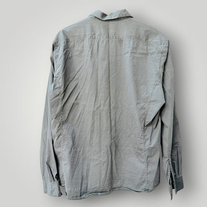 ALCHEMY EQUIPMENT / muted grey long sleeve utility shirt / XXL (3926418157481923049)