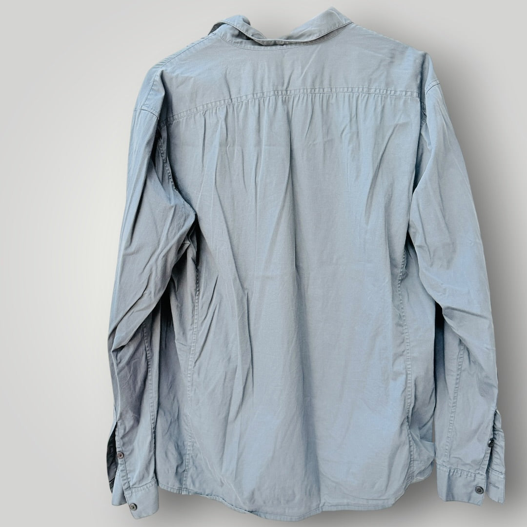 ALCHEMY EQUIPMENT / light grey long sleeve utility shirt / XXL (3926418163089140457)