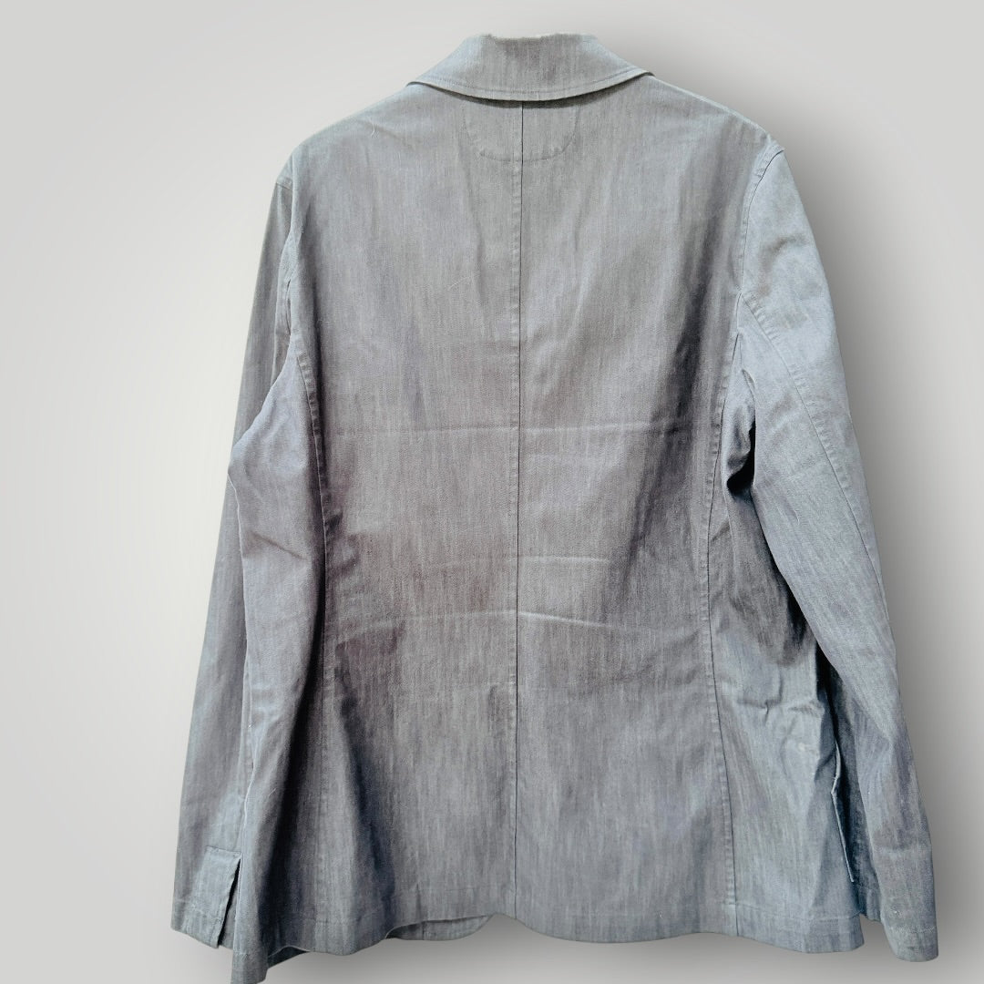 ALCHEMY EQUIPMENT / grey-blue technical blazer / XL (3926418190175822369)