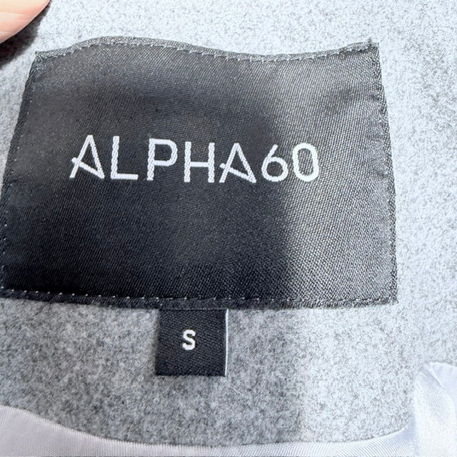 ALPHA60 / wool jacket / grey / S (3926740697570315007)