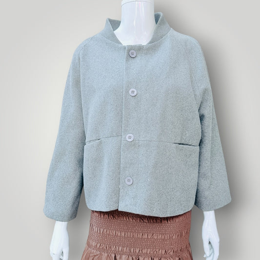ALPHA60 / wool jacket / grey / S (3926740739982648615)