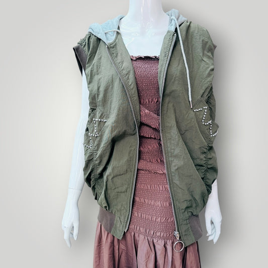 SHANG JIIM / sleeveless jacket / S (3926740752875219032)