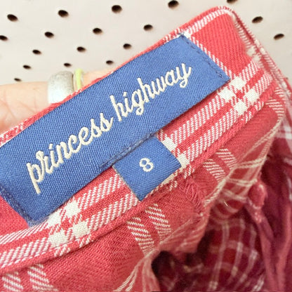 PRINCESS HIGHWAY / plaid wide-leg pants / S (3926756765073816504)