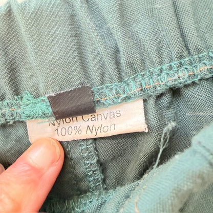 1990s nz vintage / EARTH SEA SKY / nylon canvas outdoor pants / XL (3926756796955443267)