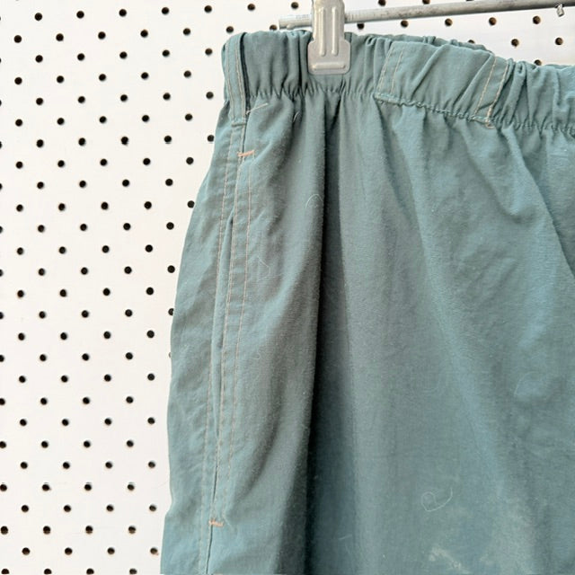 1990s nz vintage / EARTH SEA SKY / nylon canvas outdoor pants / XL (3926756799141943003)