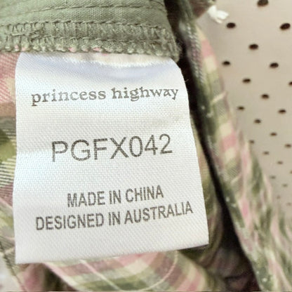 PRINCESS HIGHWAY / plaid patterned wide-leg pants / 18 (3926756828548973696)
