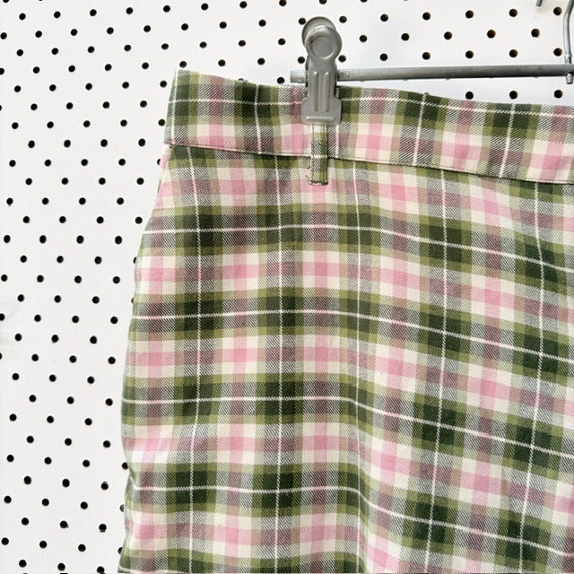 PRINCESS HIGHWAY / plaid patterned wide-leg pants / 18 (3926756836243034854)