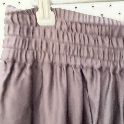 COUNTRY ROAD / slinky black wide-leg pull-on pants / 10 (3926756885975434102)