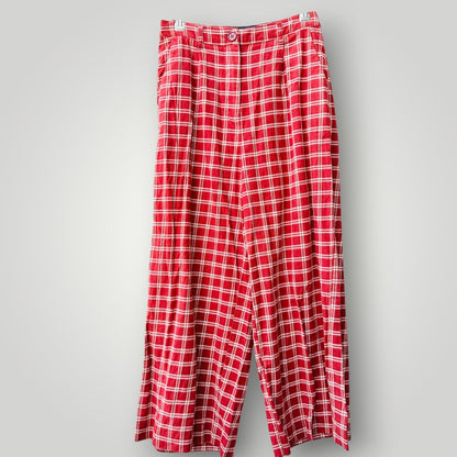PRINCESS HIGHWAY / plaid wide-leg pants / S (3926756995646787064)