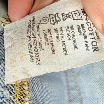1990s vintage / LEVI'S / light wash 535 relaxed-fit denim jeans / 38 x 31 (3926828143713079747)