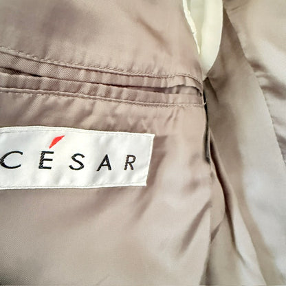 1980s vintage / MARK RICHARD CESAR / pure wool tailored blazer / s/m (3926828246361255843)
