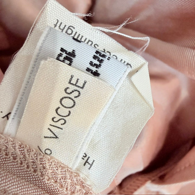 1990s nz vintage / MARILYN SAINTY / tiered maxi dress / m (3927024406701467788)