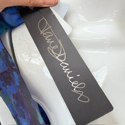 JANE DANIELS / 'Seychelles' silk sleeveless midi dress / 12 / made in nz (3927024442330883935)