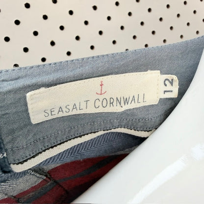 SEASALT CORNWALL / Folly Cove striped tunic dress / 12 (3927024466565869930)