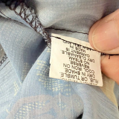 y2k vintage / STATE OF GRACE / printed draped dress / S / made in nz (3927024537705519866)