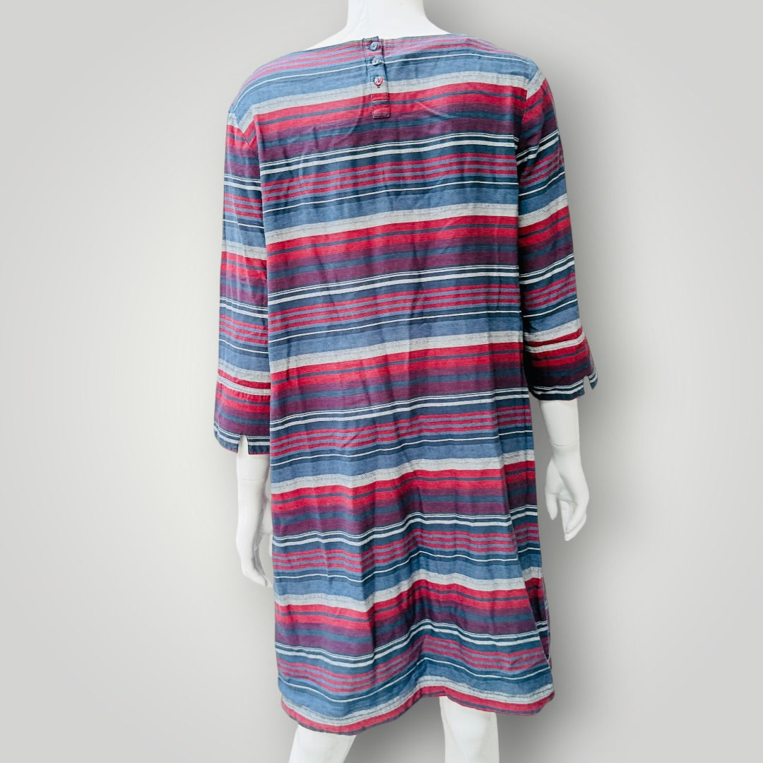 SEASALT CORNWALL / Folly Cove striped tunic dress / 12 (3927024742478885439)