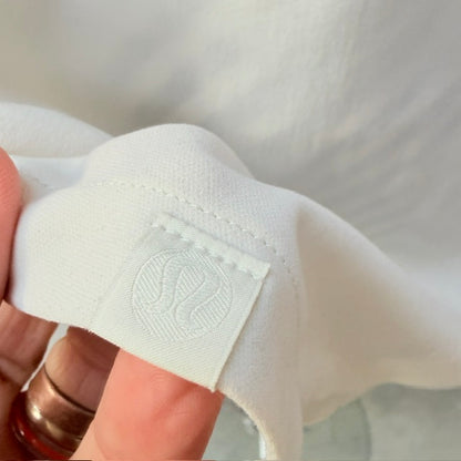 LULULEMON / off-white button-down long-sleeve shirt / s (3927449512129606146)