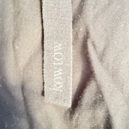KOWTOW / black organic cotton long utility coat / S (3927449606067318391)