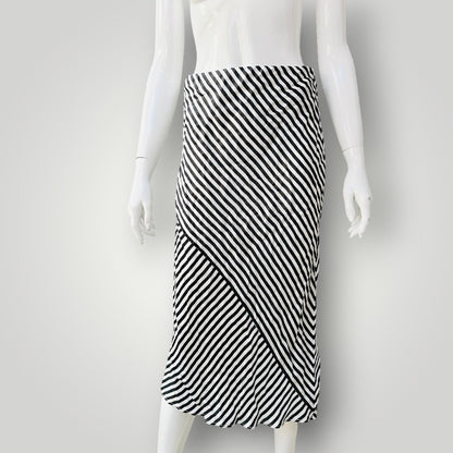 MOOCHI / 'envision' black and white striped bias-cut midi skirt / 10 (3927449804740616218)