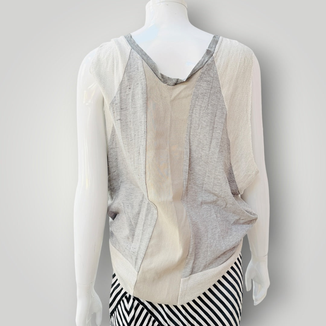 ZAMBESI / 'random' sleeveless top/vest / M (3927449861838494511)